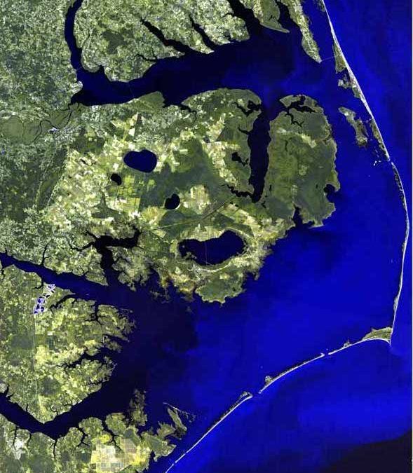 outer banks, obx, aerial