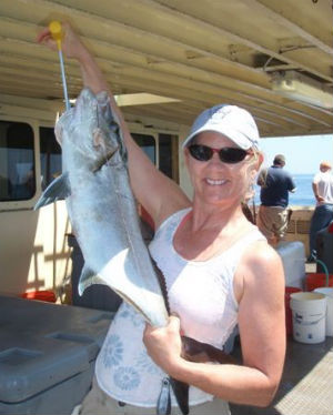 When she's not teaching kids about the marine environment, Sandy Cecelski is out there experiencing it first hand.