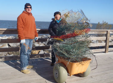 Crab Pot Buoy by Tom McCorkle