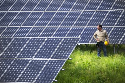 This field of solar panels is one of 288 that required a SEPA review in 2014. Photo: Solar Builder