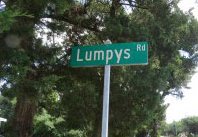 Nobody was apparently called "Lumpy," but the road was full of bumps. Photo: Connie Leinbach