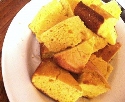 Northerners often prefer cake-like, baked cornbread with a touch of sweetness. Photo: Liz Biro