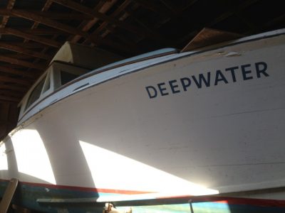 The Deepwater was restored back to its days as a "picnic boat." Photo: deepwatermanteo.com