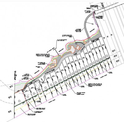 Sunset Beach West would be accessed by a private wooden bridge to be built by the developer at the end of Main Street. Plat: Town of Sunset Beach