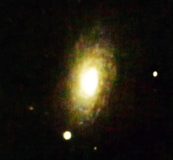 After our vacation, I took a couple of fair images on the night of April 26. This is M63, the “Sunflower Galaxy.” It’s about 31 million light years away.