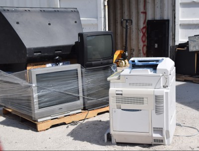 It is illegal in North Carolina to dispose of TVs, computers and printers in landfills. Photo: Mark Hibbs