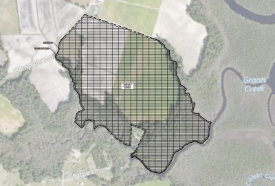 A proposal for a five-megawatt solar farm in Onslow County, near Swansboro. 