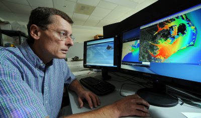 Rick Luettich of the UNC-Institute of Marine Sciences in Morehead City is one of seven scientists and policy experts recently appointed to advise a new environmental and natural resources policy center. Photo: UNC