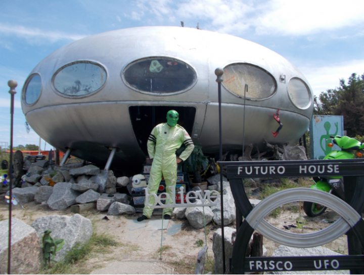 Battle Brews Over Frisco UFO House