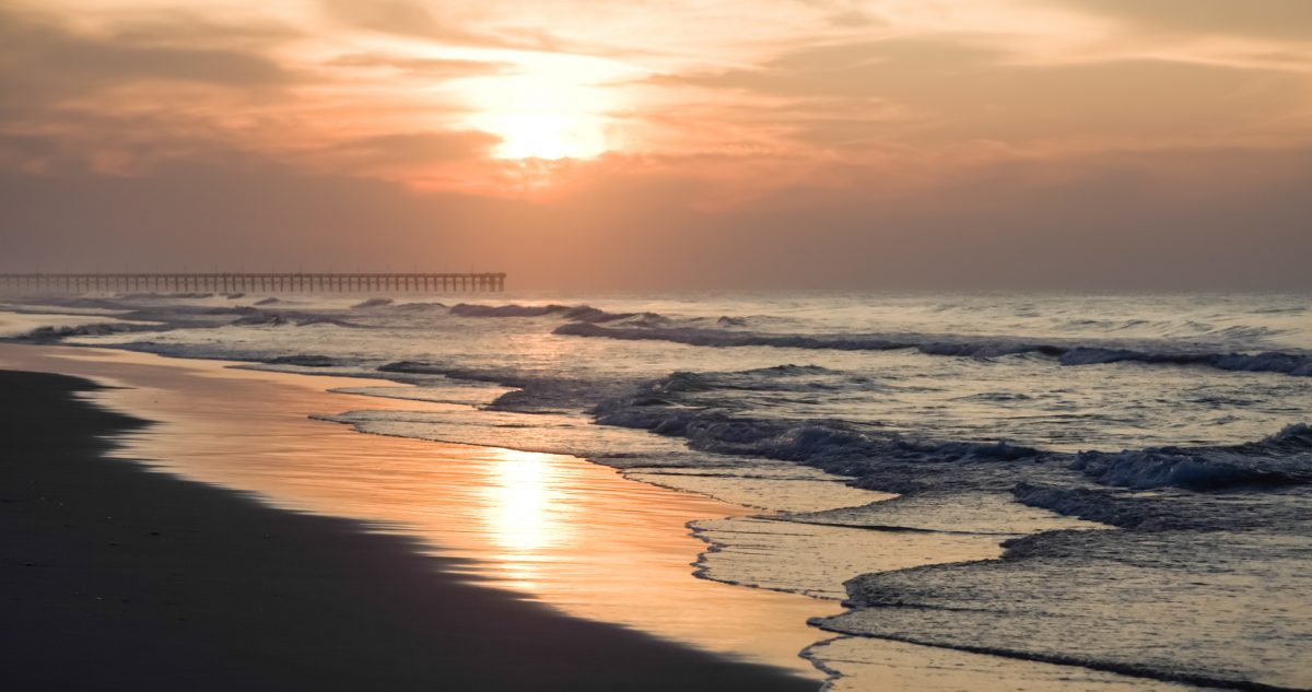 Morning at Topsail Island. Photo: Pender County Tourism