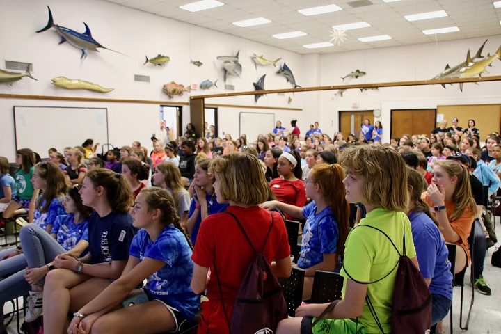 Middle School Girls Gear Up For Gest Coastal Review
