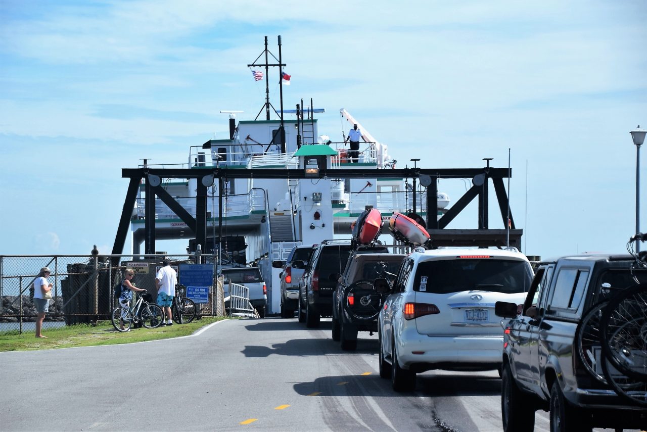 NCDOT has canceled departures Friday to Ocracoke from Cedar Island and Swan Quarter due to high winds.