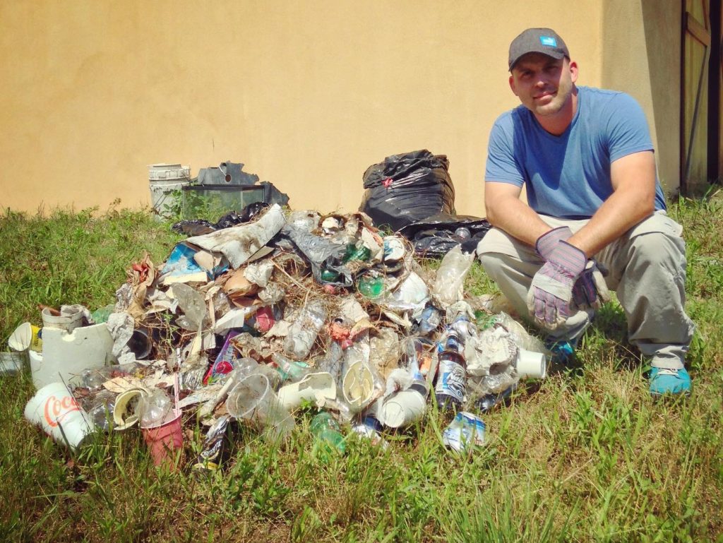 Who's responsible for roadside rubbish?