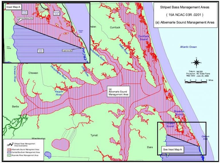 Striped Bass Harvest Reductions in Place Coastal Review