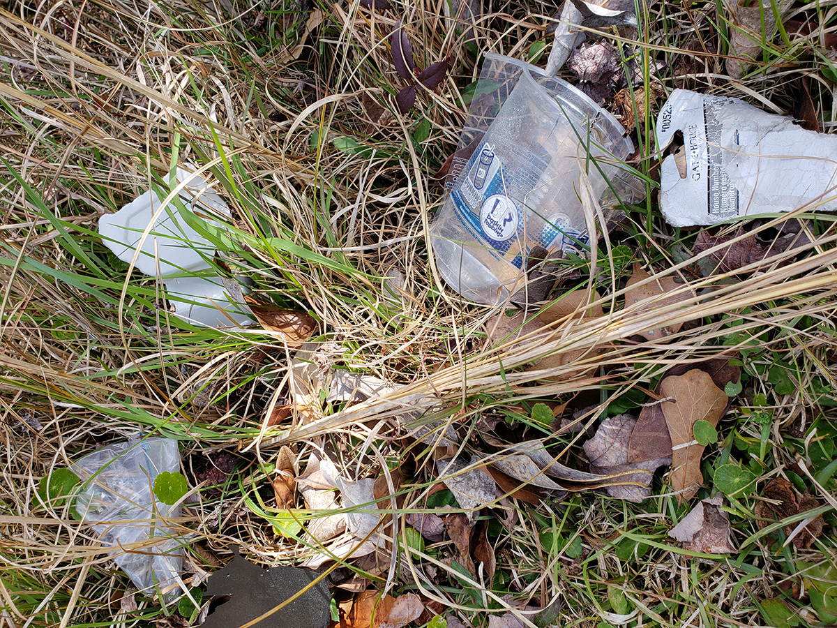 Who's responsible for roadside rubbish?