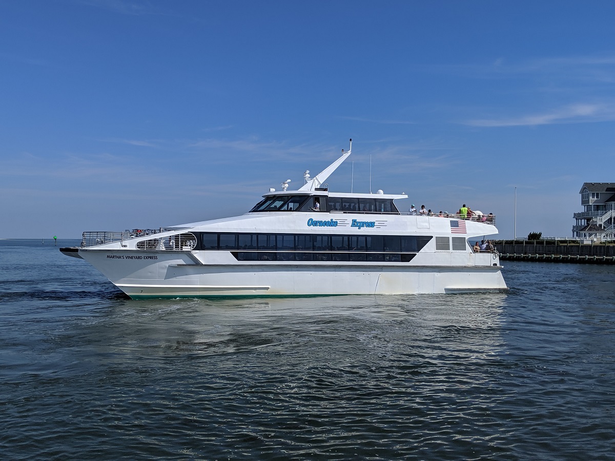 The Ocracoke Express passenger ferry will begin Monday service for this season. Photo: NCDOT