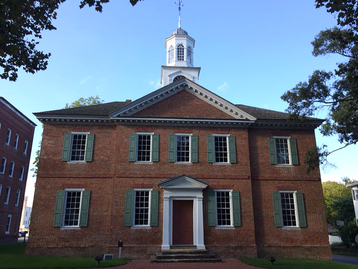 The Chowan County Courthouse, shown here, was built in 1767. Photo: Susan Rodriguez