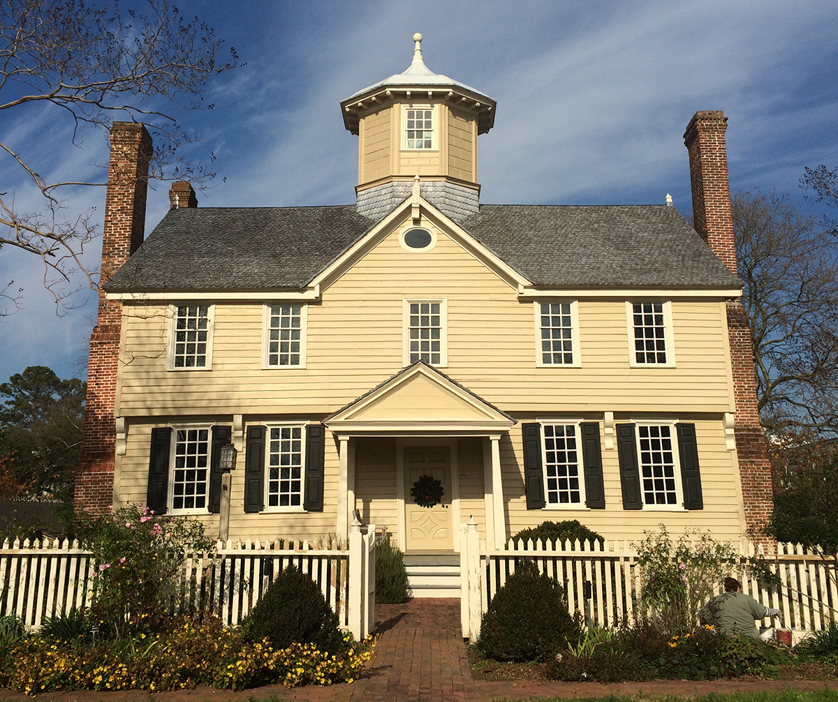 The Cupola House is shown as it appears today. Photo: Eric Medlin