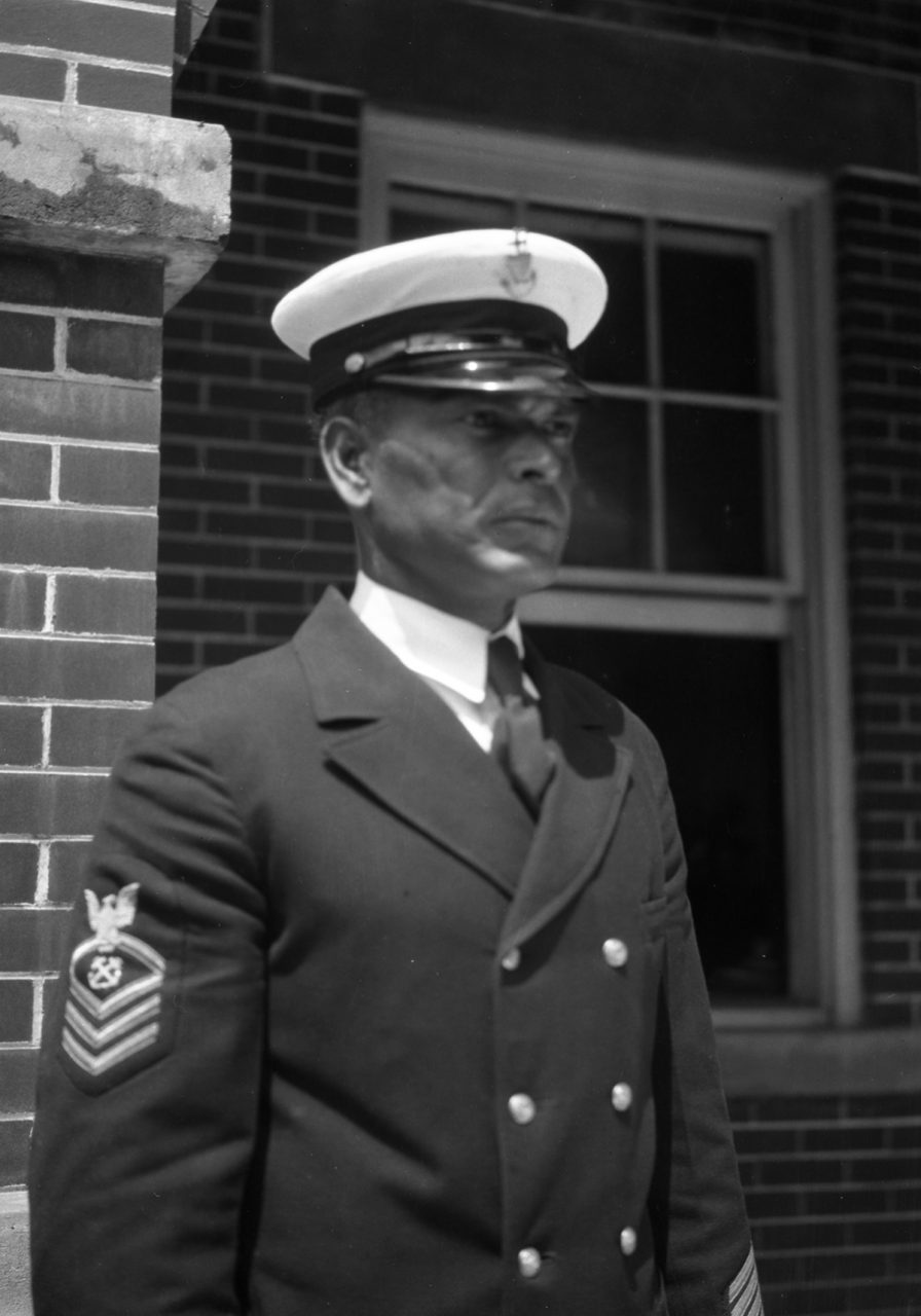 Coast Guard Chief Petty Officer George E Pruden. Photo: Courtesy Pea Islands Preservation Society