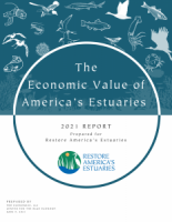The Economic Value of America's Estuaries 2021 report cover.