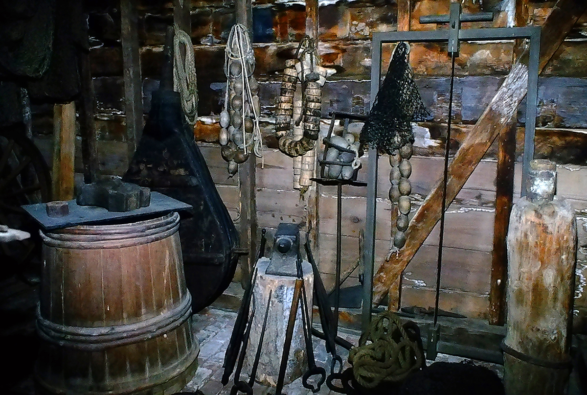 The salt house at Mount Vernon Plantation in Virginia. Photo: Robert Michelson