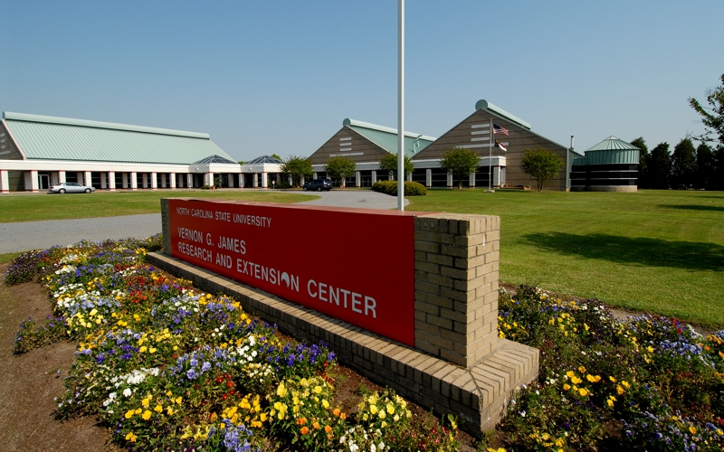 The Vernon G. James Research and Extension Center in Plymouth. Photo: Blackland Farm Managers Association