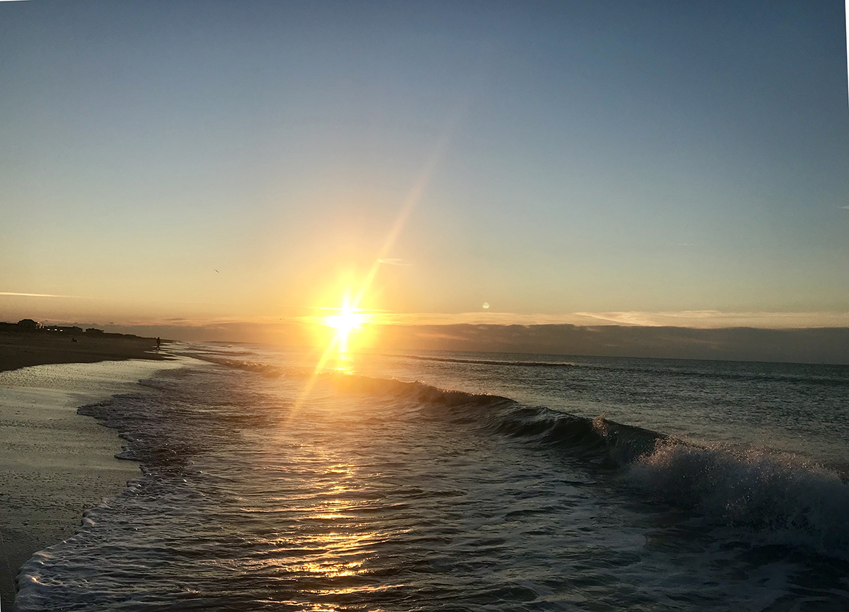 Dawn on the North Carolina coast, an angler's view. Photo: Gordon Churchill