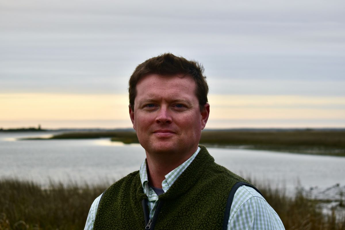 Chris Baillie is the resilience and climate adaptation coordinator for Eastern North Carolina Sentinel Landscape. Photo: Contributed