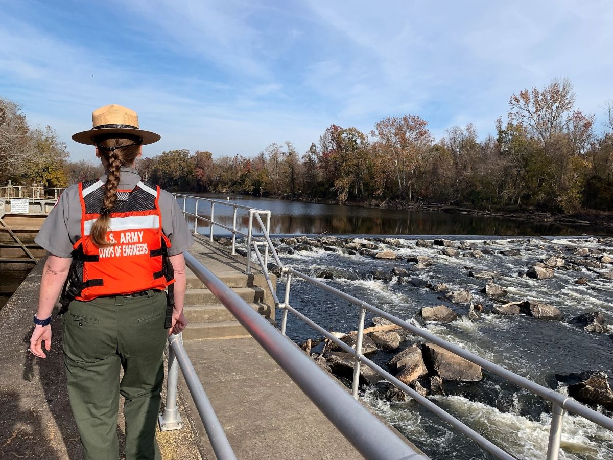 Dana Matics, assistant operations project manager with the Army Corps of Engineers, will give a talk April 19 on “Cape Fear River Locks and Dams: Past, Present, and Future" at the N.C. Maritime Museum in Southport. Photo: Contributed