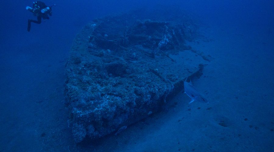 The wreck of the Civil War ironclad USS Monitor off Cape Hatteras was given federal protection Jan. 30, 1975, as Monitor National Marine Sanctuary, making it the first site in the National Marine Sanctuary System. Photo: NOAA Monitor Collection