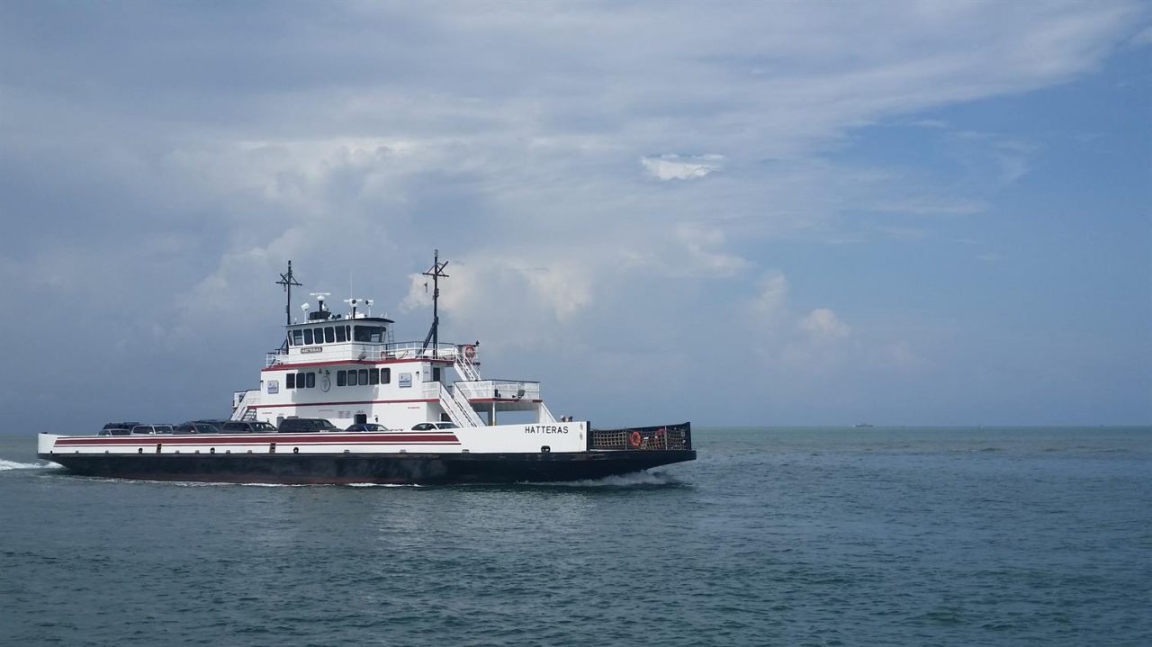 The North Carolina ferry M/V Hatteras. Photo: NCDOT