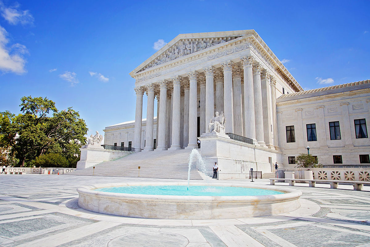 The U.S. Supreme Court Building in Washington. Photo: Sunira Moses
