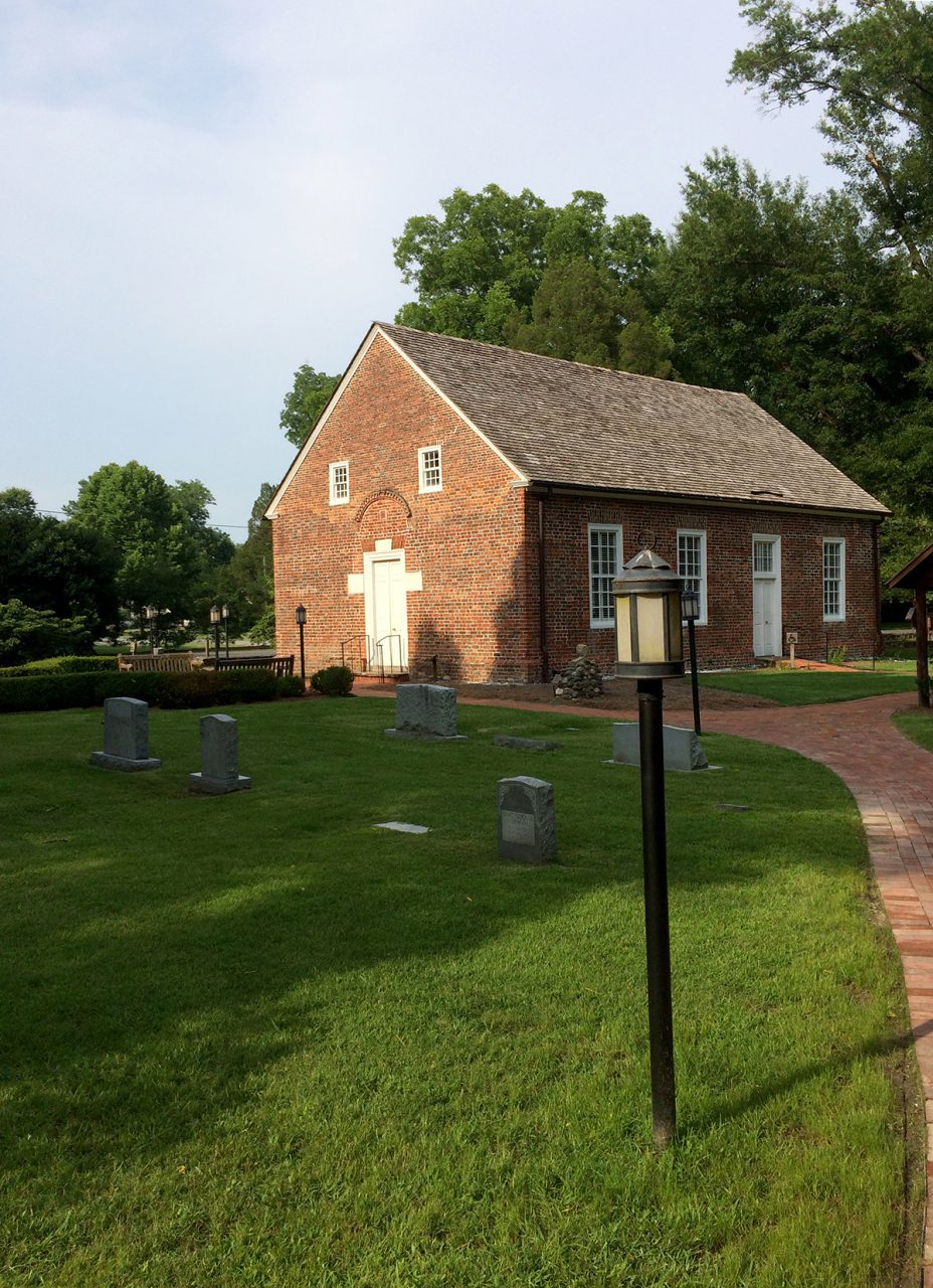 Saint Thomas Episcopal Church in Bath was built in 1734. Photo: Eric Medlin