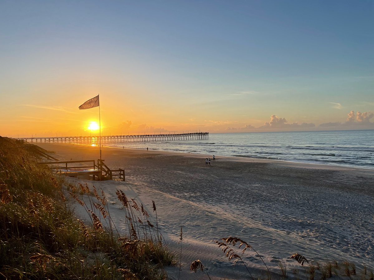 The federal project is to significantly increase the amount of sand on Surf City beaches, officials say. Photo: Surf City