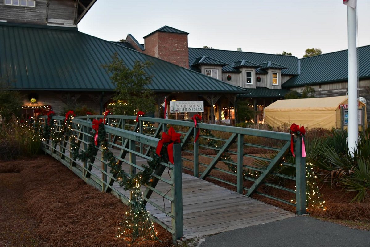 Core Sound Waterfowl Museum and Heritage Center on Harkers Island during the 2021 Waterfowl Weekend. This year's will held Friday through Sunday. Photo: Core Sound