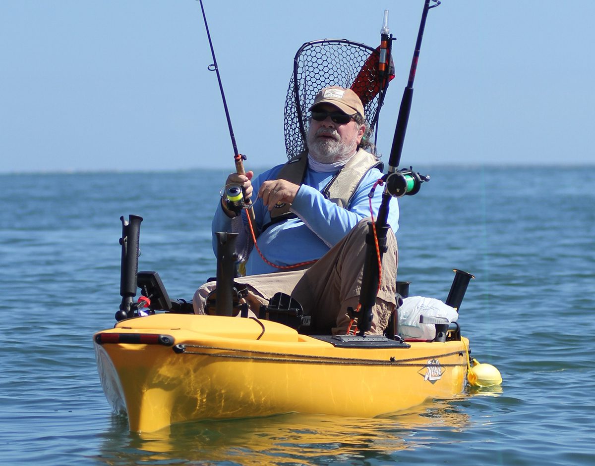 Jerry Dilsaver shown in his favorite place. Photo: Courtesy Jerry Dilsaver