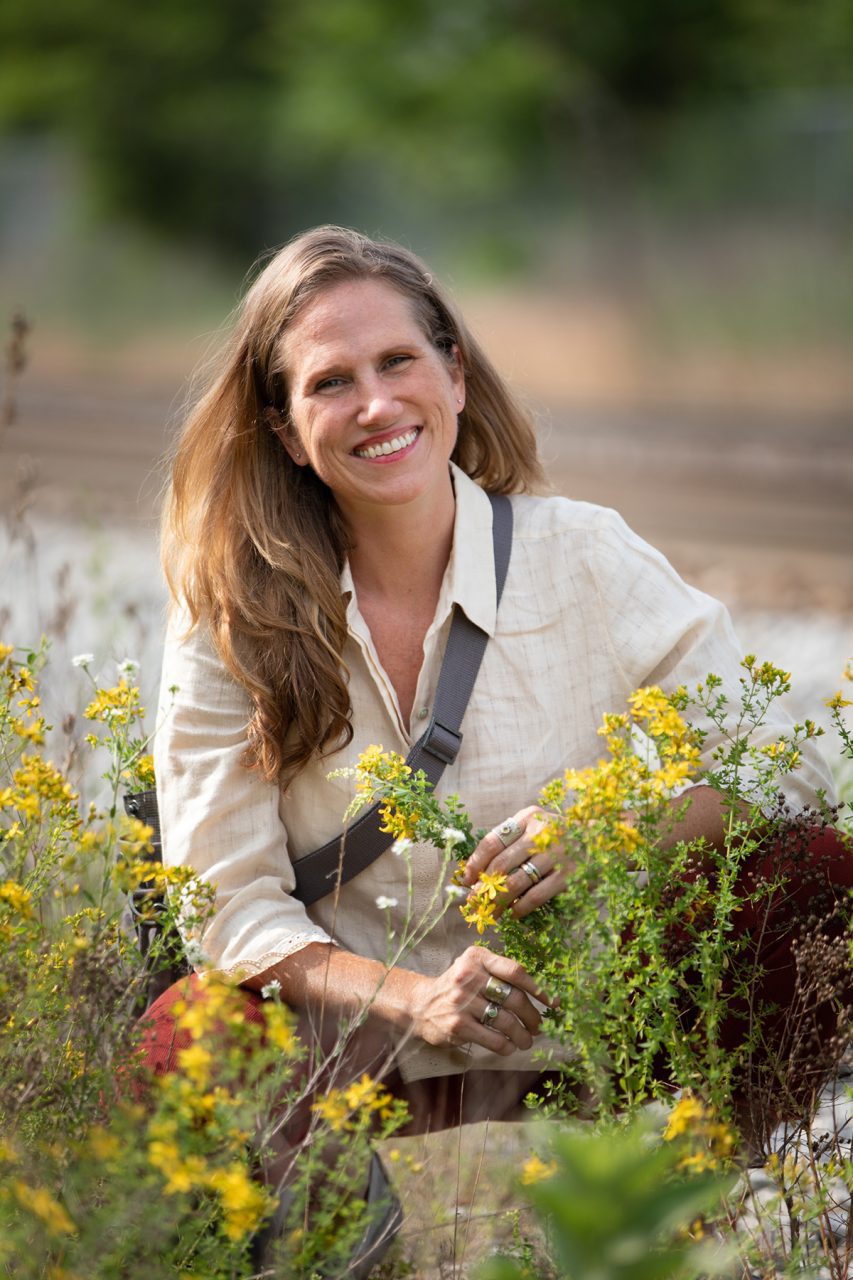 "Urban Foraging" author Lisa Rose. Photo: Miriam Doan