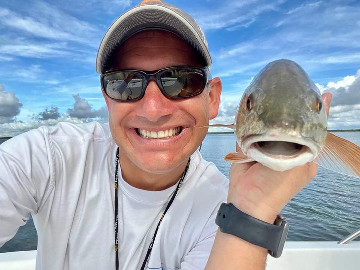 Dave Bernstein poses with one of his favorite friends. Photo: Contributed