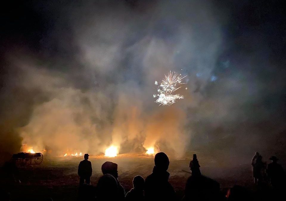 Heavy artillery pieces will reenact the final hours of Fort Anderson. Photo: Division of State Historic Sites