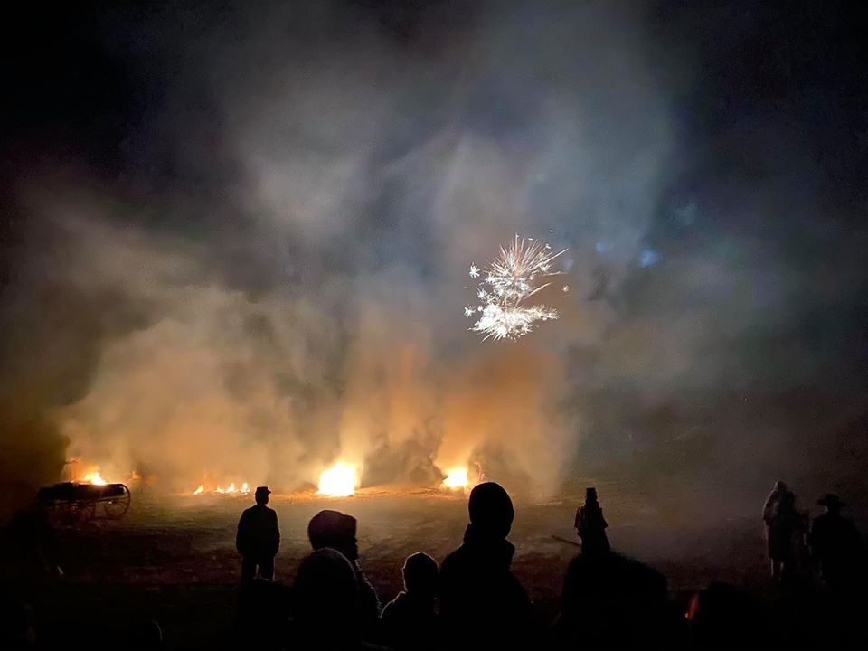 Heavy artillery pieces will reenact the final hours of Fort Anderson. Photo: Division of State Historic Sites