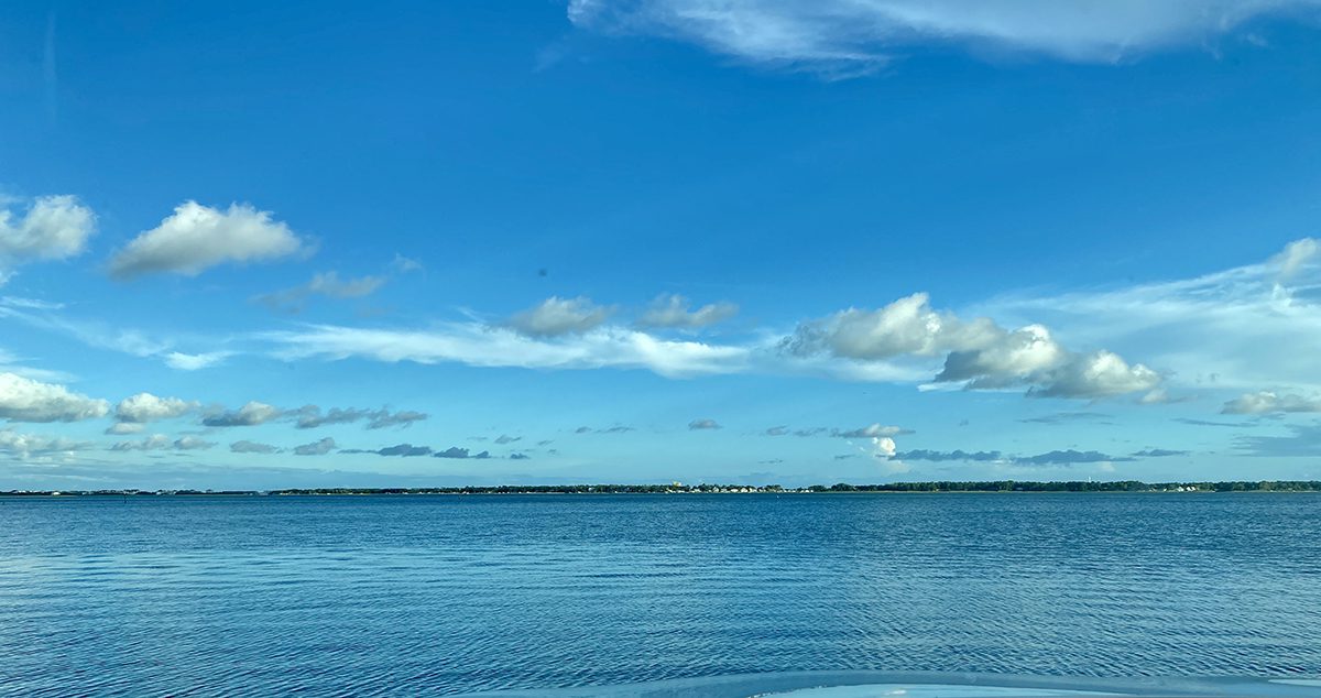 A perfect day on Bogue Sound. Photo: Gordon Churchill