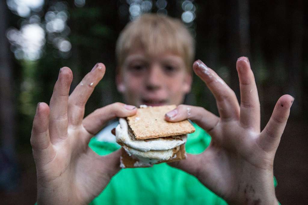 After learning about light pollution, visitors will have the chance to make s'mores. Photo: Ocean Isle Beach