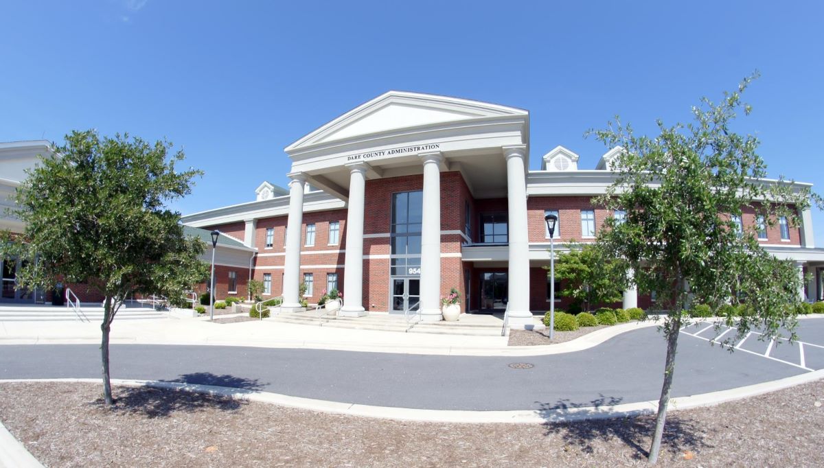 The public hearing will take place in the Dare County Administration Building. Photo: Dare County