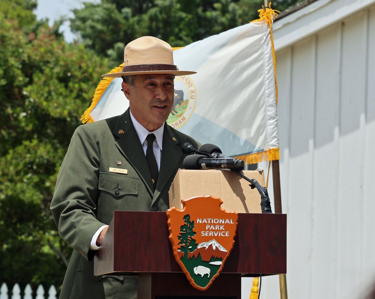 David Hallac, Superintendent, National Parks of Eastern North Carolina. Photo: P. Vankevich
