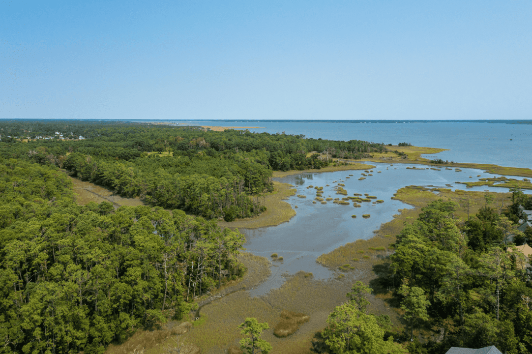 Gibbs Creek watershed in the North River estuary. Photo: Jud Kenworthy presentation