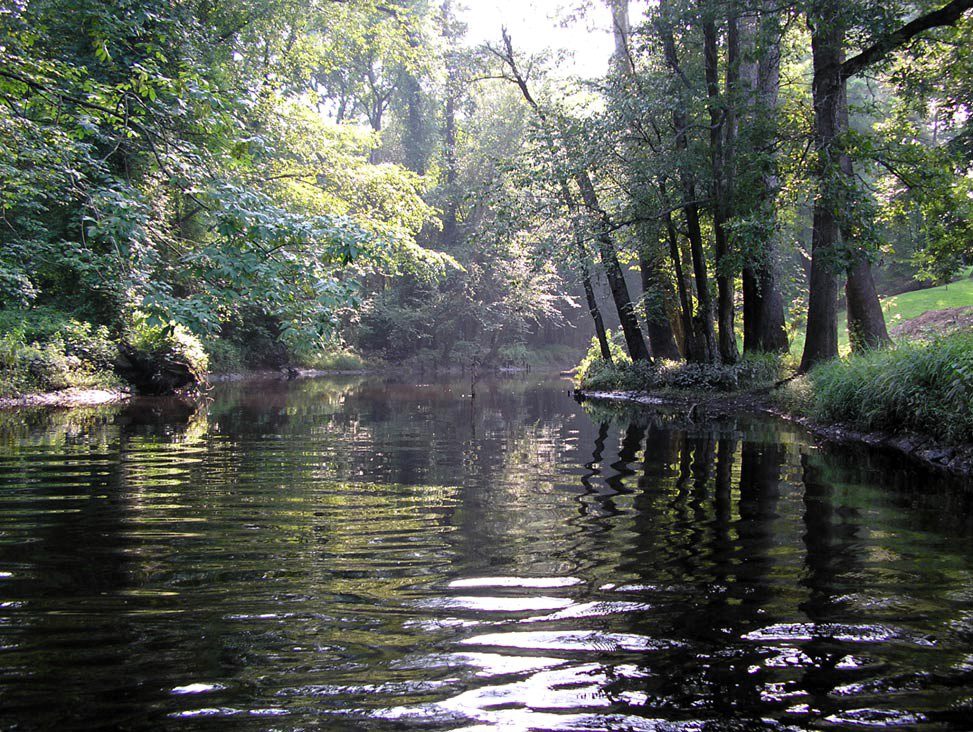 Core Creek at N.C. 55  in Craven County is in the Neuse River Basin. Photo: NCDEQ