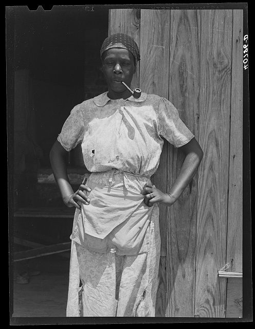 Migrant farm worker near Belcross, N.C., 1940. Delano did not mention her name or anything about her, only that she was from Florida. Photo by Jack Delano. Courtesy, Library of Congress
