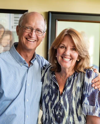 Jay Tervo and Barbara McKenzie. Photo: Charles Harris/Coins for Conservation