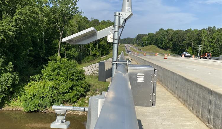 NCDOT's early flood warning system nominated award