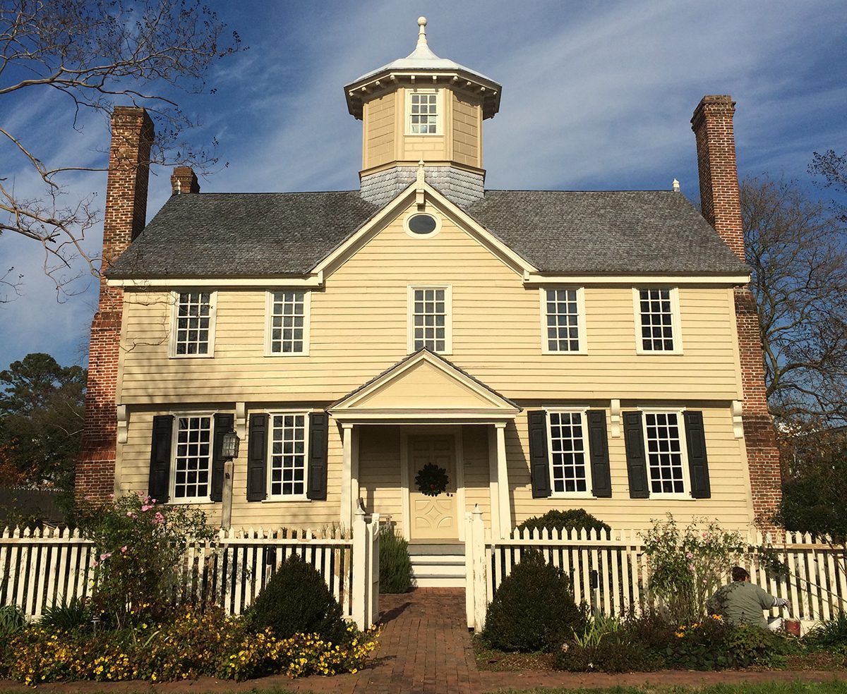 The 1758 Cupola House is at 408 S. Broad St. in Edenton. Photo: Eric Medlin